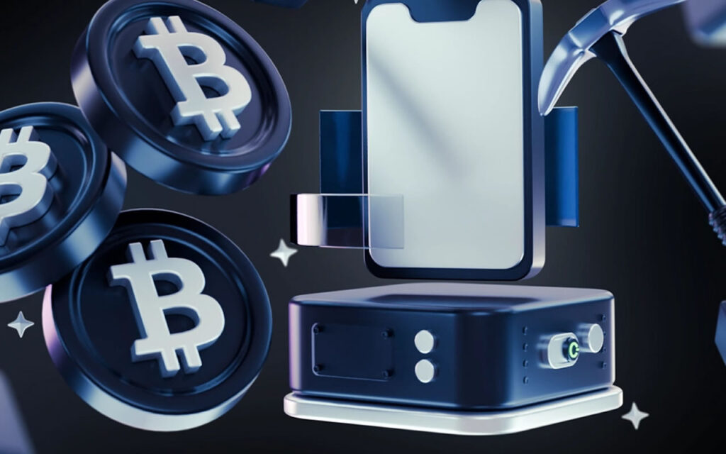 استخراج بیت کوین با گوشی