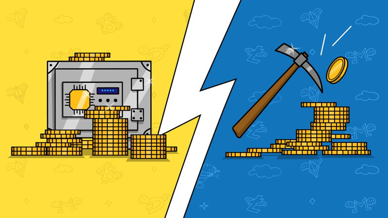تفاوت استیکینگ ارز دیجیتال و هولد کردن
