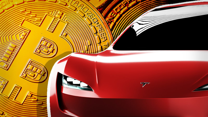 تاثیر تصمیم تسلا بر بیت کوین