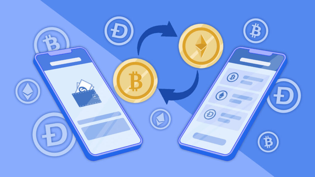 انتقال ارز دیجیتال از صرافی به کیف پول
