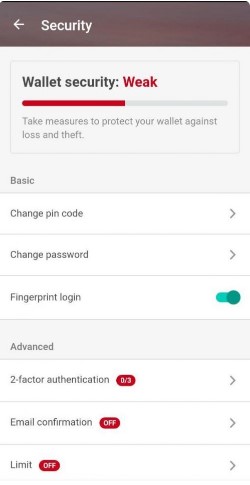 کیف پول Free Wallet